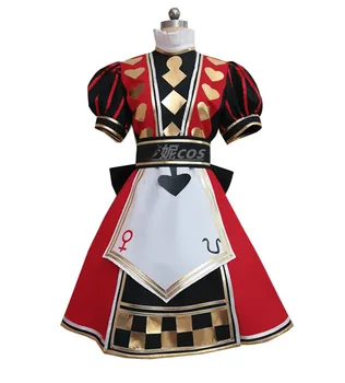 2020 Alice: Madness Returns royal/poker costum Cosplay Costum la comanda orice dimensiune