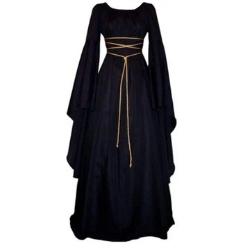 2020 Cosplay Costme Femei Costume Renascentiste Medieval Irlandez Peste Rochie Victoriană Retro Rochie de Cosplay S-2XL