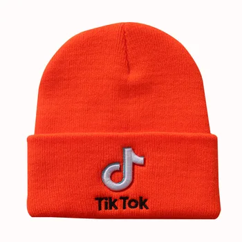 2021 Lână Pălărie Tik-Tok Solid Simplu Căciuli De Blană Pălărie De Petrecere A Păstra Cald În Aer Liber Windproof Hip Hop Pălărie De Crăciun Toamna Iarna Cadou