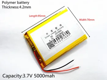 3.7 V 5000mah (polimer litiu-ion baterie) Li-ion baterie pentru tableta pc de 7 inch, 8 inch, 9.7 inch 10.1 inch [427095]