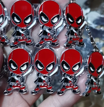 50 buc Deadpool DIY Email Farmec de Metal Pandantive Bijuterii DIY Face Accesorii de Telefon Mobil P8