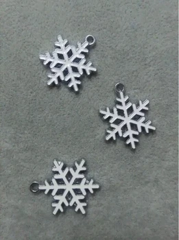50pcs Moda Email de zăpadă Frumos Mic Colier cu pandantive Și brățări Bijuterii DIY Accesorii C81