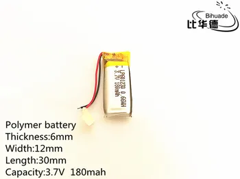 5pcs/lot 3.7 V 180mAh 601230 Litiu-Polimer Li-Po, li-ion Reîncărcabilă de celule de Baterii Pentru Mp3 MP4 MP5 GPS PSP mobil bluetooth