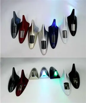 8 LED-uri Solare de Putere Masina de Aripioare de Rechin Antena de plafon Lampă cu Lumină Intermitentă de Avertizare pentru Honda, Hyundai, Skoda, Suzuki, Volvo Ram BMW, kia, Mazda