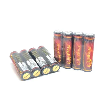 8pcs/lot acumulator TrustFire Protejat Baterie 18650 3.7 V 3000mAh de aparat De Fotografiat lanterna Lanterna Reîncărcabilă Litiu Baterii 18650 cu PCB