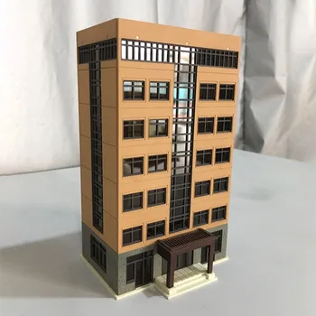 9 X 5.5 X 15cm 1:150 N Scară Nisip Decor de Masă Asamblare DIY Model de Clădire Modernă Ho Scară Miniaturi Peisaj de Înaltă Calitate