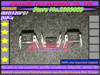 Aoweziic 2018+ noi originale importate IRFD110PBF IRFD110 IRFD120PBF IRFD120 DIP-4 tranzistor cu efect de câmp 1A 1.3 O 100V