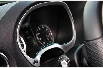 Auto Accesorii tablou de Bord Panoul de Instrumente Ecranul de Acoperire Cadru Trim ABS se Potrivesc Pentru Mercedes-Benz Vito W447 - 2018 Mat
