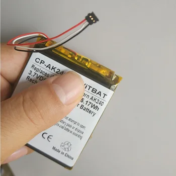 Baterie pentru iRiver Astell & Kern AK240 Jucător Nou Li-Polimer Reîncărcabilă Acumulator Pachet Înlocuire 3.7 V 4100mAh Cod piesă