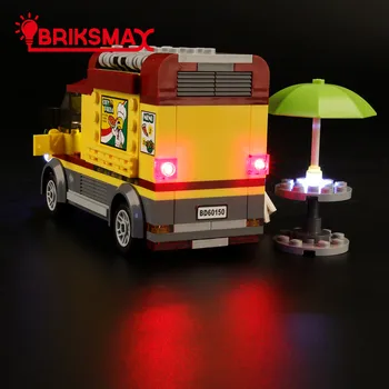 BriksMax Kit de Lumina Pentru 60150 Pizza Van , (NU Include Modelul)