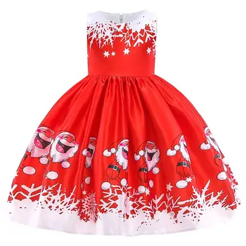 Copilul Fete Printesa Rochie de Crăciun Costum Petrecere de Anul Nou Rochii Copii Îmbrăcăminte pentru Copii Infantil Fata Vestidos Haine