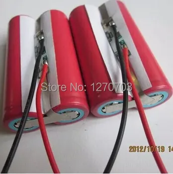 Cumpărături gratuite 18650 7.4 V / 8.4 V 2 seria 2600 mah baterie Reîncărcabilă +PCB bord de protecție