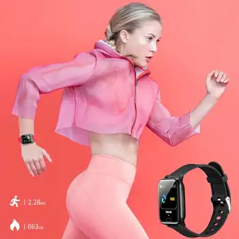 De Vânzare la cald Y12 Ceas Inteligent 24H Heart Rate Monitor de Presiune sanguina bluetooth Brățară de Fitness APP Împinge Sport Alertă Smartwatch Bărbați