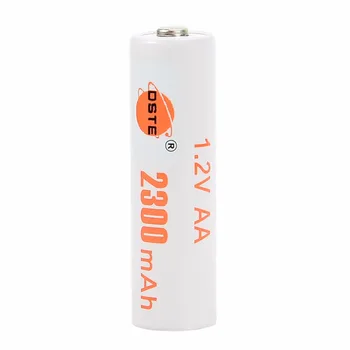 DSTE 8pcs/lot 1.2 V 2300mAh AA Ni-MH Baterie Reîncărcabilă Baterii pentru Jucarii Camera