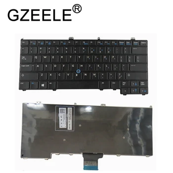GZEELE Noi NE-Tastatura Laptop pentru DELL Latitude E7440 E7420 E7240 E7420D 12 7000 Cu Urmări Punctul de Notebook-uri Tastatură engleză