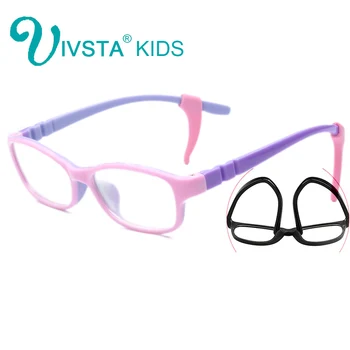 IVSTA 702 cu Silicon Cârlig Teen rama de Ochelari pentru copii, rame Copii Copil ochelari de fete Copil tr90 Copii rame optice