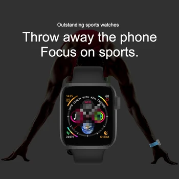 IWO 12 FT50 Smartwatch Femei Bărbați ceas Inteligent fitness tracker sport Heart Rate Monitor de Temperatură Pentru Android IOS IWO8 brățară