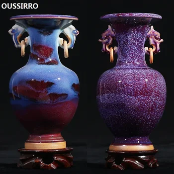 Jingdezhen ceramică artizanat, cadouri de nunta TV cabinet decoratiuni creative ornamente Ceramice vaza de flori