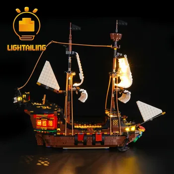 LIGHTAILING Lumină LED-uri Kit Pentru 31109 CREATOR Corabie de Pirați Jucării Blocuri de Iluminat Set