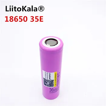 Liitokala 3500 mah descarga 13a inr18650 35e para inr18650-35e bateria 18650 li-ion 3.7 v bateria recarregavel