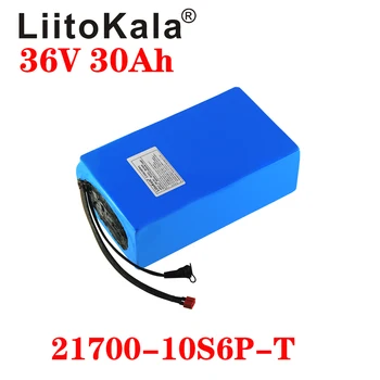 LiitoKala 36V Baterie 30ah ebike baterie 20A BMS 36V 30AH 21700 10S6P Bateria cu Litiu Pentru biciclete Electrice, Scutere Electrice