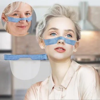 Mini Scut Lavabile Refolosibile Confortabil Masca Pvc Transparent Vizuale Masca Maske Clema Capac Masca De Siguranță Respirație Maska