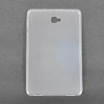 Moale TPU transparent Caz Acoperire pentru Samsung Galaxy Tab A6 10.1 2016 SM-T580 SM-T585 de 10.1 inch SM-T580 SM-585 de Cazuri Comprimat