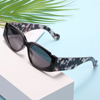 Moda Mic Cadru ochelari de Soare Femei Bărbați 2020 Brand de Lux de Designer de Epocă plin de culoare la Modă Oval Ochelari de Soare UV400 Nuante