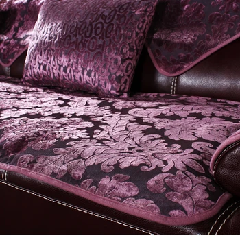 Moda non-alunecare îngroșat iarna European canapea de pluș perna Versailles flori Canapea acoperă prosop canapea de Piele pernă de pânză