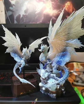 Monster Hunter Lume Iceborne DLC PVC Modele Velkhana Fierbinte Dragon CFB figurina Decor Jucărie Monștri de Colectare Cadouri
