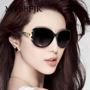 MVBBFJR Moda Fox ochelari de Soare pentru Femei Barbati Nuanta de Lux de Brand Designer de Ochelari Mari Cadru Retro Vintage Oglindă Ochelari de Soare UV400