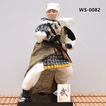 MYBLUE 30cm Kawaii Japoneze Cu Samurai Katana Sabie Ninja Sculptura Casă Japoneză Figurina Acasă Decorare Camera Accesorii