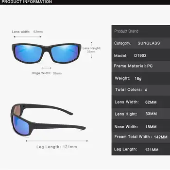 Noi de Lux ochelari de Soare Polarizat Bărbați Femei Conducere Umbra Ochelari de Soare Oglindă Lentile Eyeware Sport Ochelari de cal oculos masculino UV400
