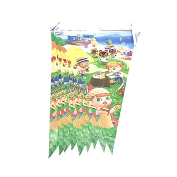 Noi de Vânzare 31/61 buc Animal Crossing Temă Petrecere de Aniversare Decoratiuni Consumabile Placa Cupa Steagul fata de Masa Baby shower Decoratiuni