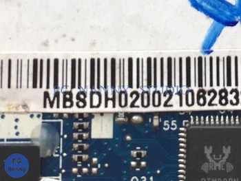 PCNANNY MBSDH02002 PAV70 LA-6421P DDR3 pentru Acer Aspire One D255 D255E N455 1.66 GHz Placa de baza Noua