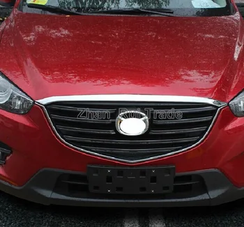 Pentru Mazda CX-5 CX5 2016 ABS Cromat Capota Fata Capota Grătar Grila Jurul Trim Molding
