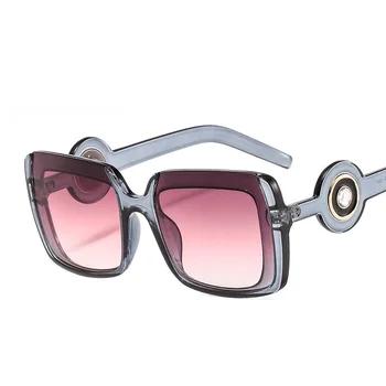 Piața Diamant ochelari de Soare Stras Brand de Lux de Epocă Ochelari de Soare Pentru Femei de Moda de Cristal Supradimensionat Ochelari de Nuante UV400