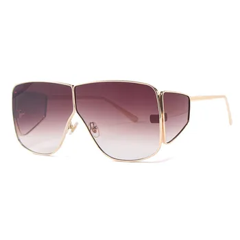 Piața Scut ochelari de Soare 2019 Stil de Vara pentru Femei de Moda de Mari Dimensiuni Ochelari de Soare de Designer de Brand de Lux Pentru Barbati UV400