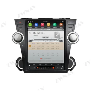 PX6 DSP Carplay Tesla ecran de 4+de 64GB, Android 9.0 Mașină Player Multimedia Pentru TOYOTA Highlander 2008 GPS Radio Auto stereo unitatea de cap
