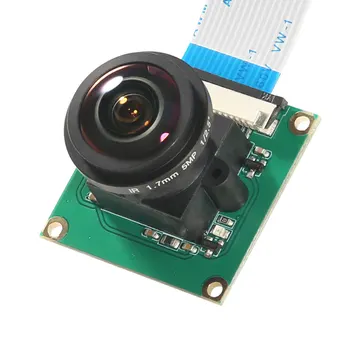 Raspberry pi 3 Modulul Camerei 5MP1080p Unghi Larg 175 grade Fish Eye Camera de Supraveghere pentru Raspberry Pi B 3/2 cablu de aparat de fotografiat