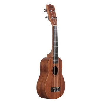 Soprano ukulele Muslady 21 Inch Soprano Ukulele din Lemn de Mahon guitarra chitara ukulele concert ukulele tenor guitarras