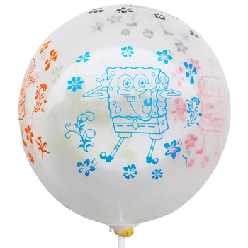 Transparente imprimate balon 30pcs/50pcs/100buc jucarii copii happy birthday cu baloane cu balonul rotund globos balon latex