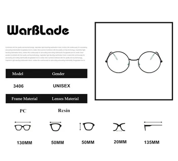 WarBLade 2019 Oglindă de Metal ochelari de Soare Femei Vintage de Designer de Brand Plat Rotunde Ochelari de soare UV400 Street Bate Oculos Gafas De Sol