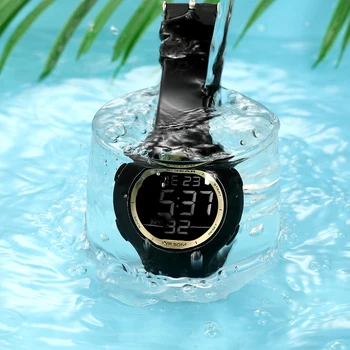 X-GEAR Digital bărbați ceasuri de mână rezistent la apă Rece Bărbat Alb Negru Electronice Ceasuri de Lux Celebru Ceas Sport de sex Masculin 3572 relogio