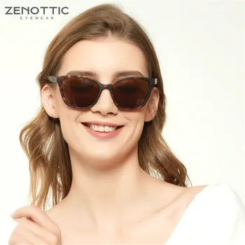 ZENOTTIC Fluture Bifocale Lectură ochelari de Soare Femei Bărbați Prezbiopie Ochelari Anti-Lumina Albastra Lectură Ochelari de Soare Cu Dioptrii