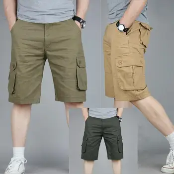 ZNG nou pantaloni scurți casual uzura bărbați bărbați vara salopete multi-saci bărbați mărime de cinci minute