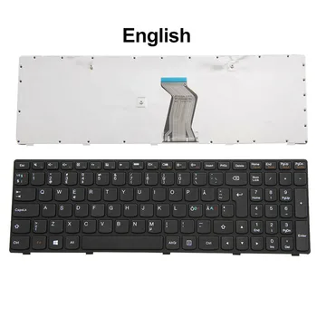 Înlocuirea engleză rusă Tastatură pentru Lenovo G505 G500 G510 G700 G710 Laptop Negru clavier azerty клавиатура для ноутбука