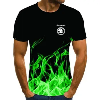 2020 de vară pentru bărbați Skoda t-shirt pentru bărbați de înaltă calitate xxs-6xl pentru bărbați și femei bumbac T-shirt short sleeve top casual imprimate T-sh