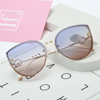 2020 Nouă Epocă ochelari de Soare Moda Simplitate ochelari de Soare Rotund negru de Albine Ochelari de Soare Gafas Oculos ochelari de Soare Femei uv400