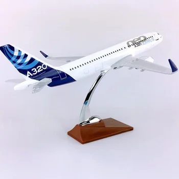 36 cm, ușor de înțeles de aviație model de scara 1/150 Airbus A320NEO de aeronave model de avion de aeronave turnat rasina aeronave cadou